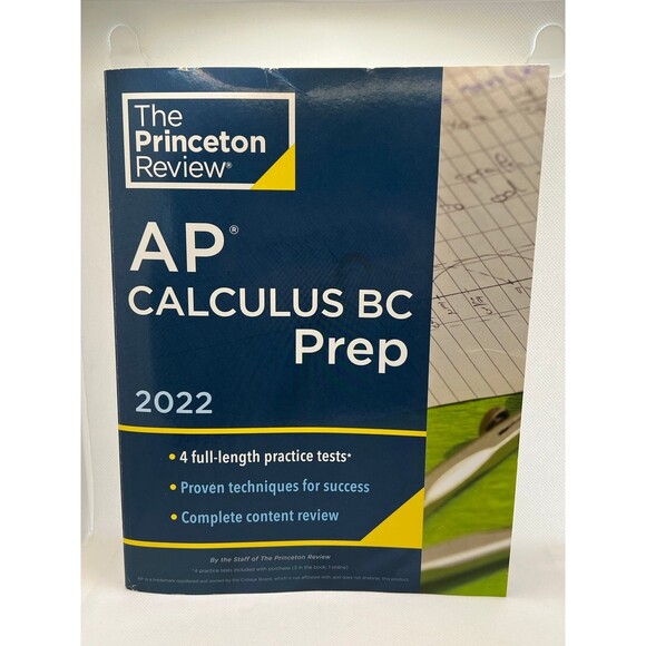 AP Calculus BC Prep Guide 2022 (Bx X) - Picture 1 of 4